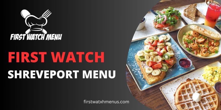 First Watch Shreveport Menu USA